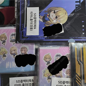 니케 gs25콜라보 SD티아 컬렉터북&L홀더 팝니다