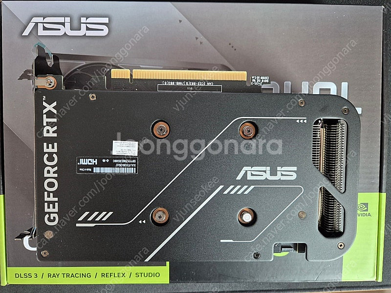 ASUS DUAL 지포스 RTX 4060 V2 O8G ...--1