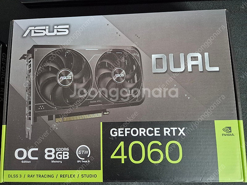 ASUS DUAL 지포스 RTX 4060 V2 O8G ...--3