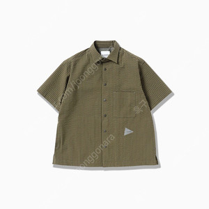 앤드원더 dry soft seersucker SS shirt 드라이 소프트 시어서커 셔츠
