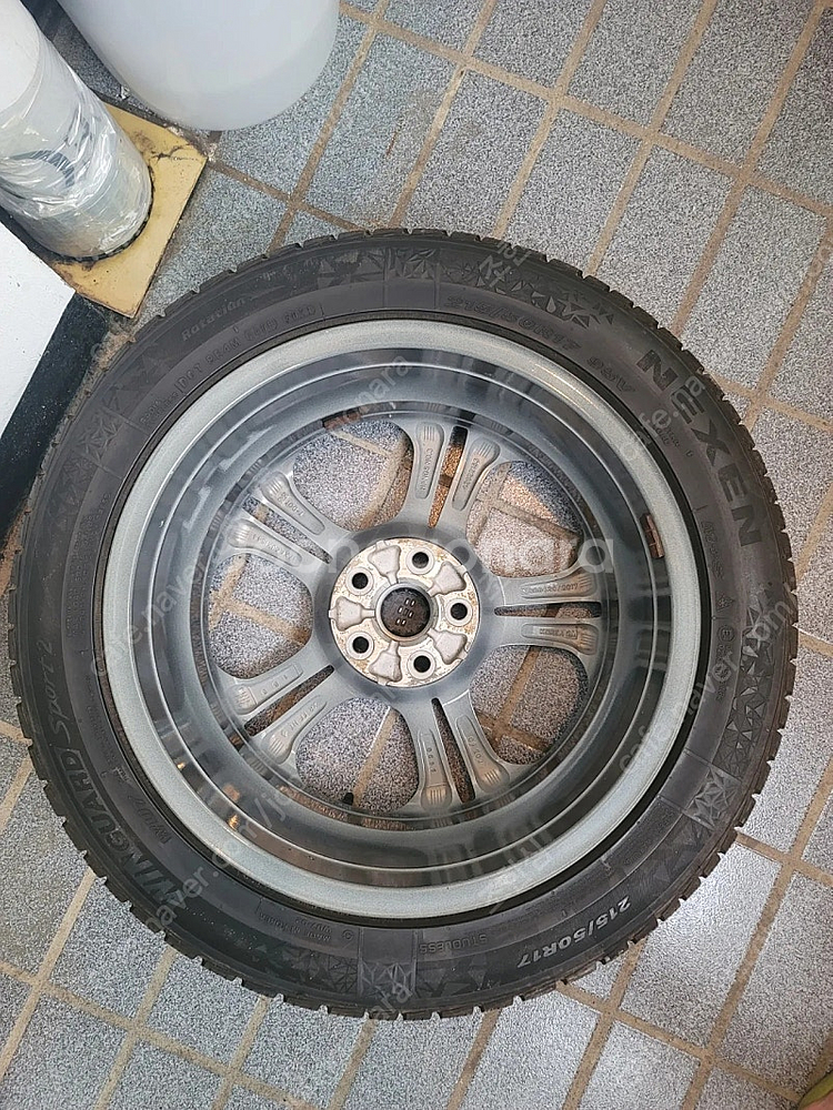 쉐보레 볼트EV 17인치 휠과 원터타이어.--7