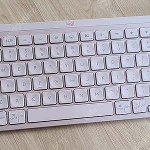 로지텍 mx keys mini 로즈핑크 블루투스 키보드