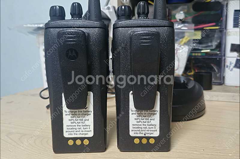 모토로라 업무용 무전기 gp-3188 2대 중고판매--3