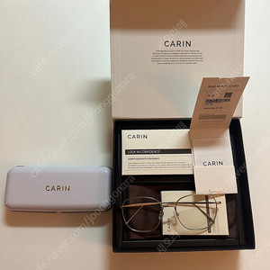 카린안경 carin 팝니다. Teo c3 테오