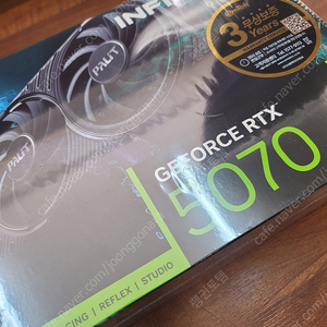 부산)미개봉 PALIT RTX 5070 INFINITY 3 D7 12GB 이엠텍 팝니다