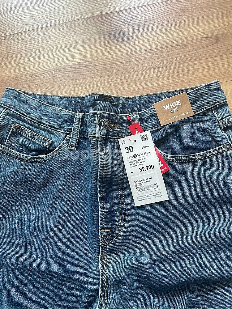 스파오 중청, 연청, 흑청 30사이즈 일괄 택포 3.5 만원--7