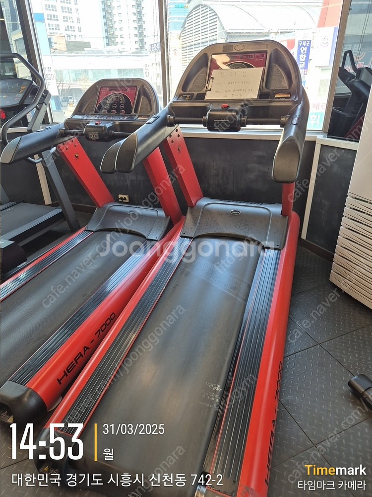 KAIROS 인클라인 체스트 프레스(20) / HERA 7000 런닝머신 트레드밀(30)--2