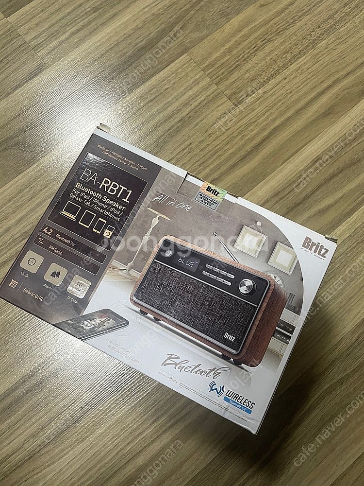브리츠 BA-RBT1 블루투스 라디오 스피커--0