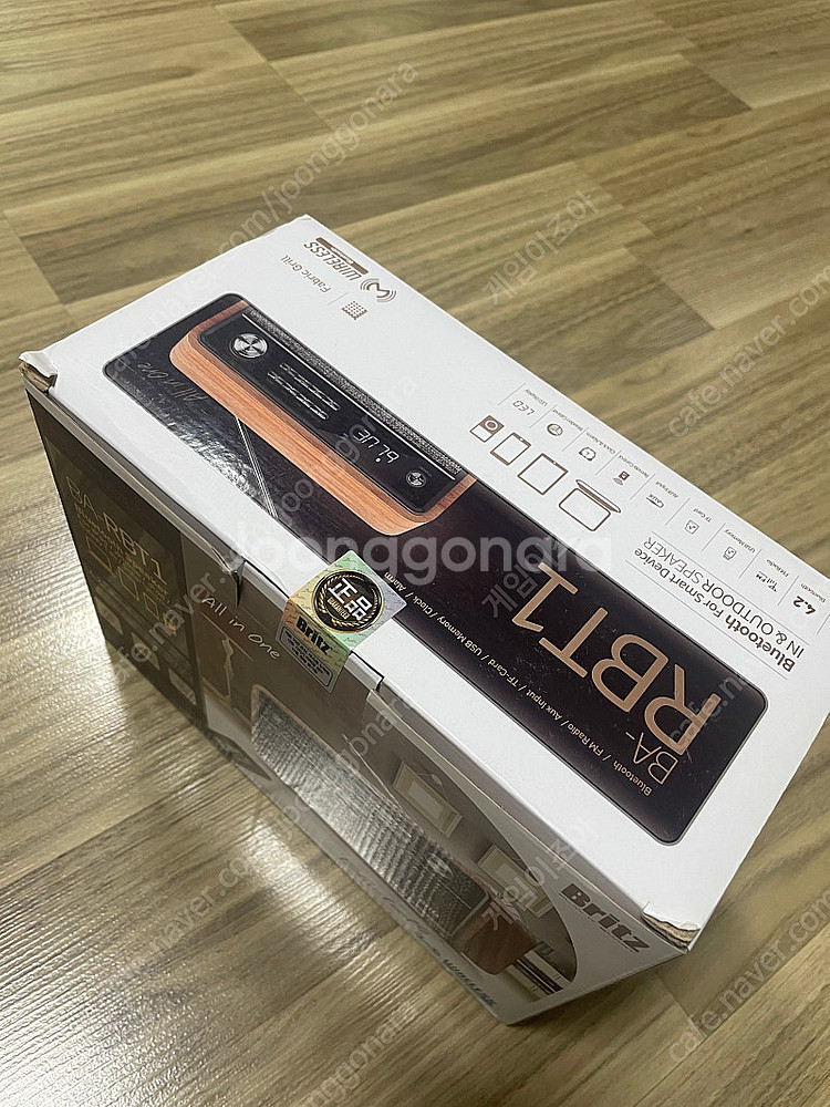 브리츠 BA-RBT1 블루투스 라디오 스피커--1