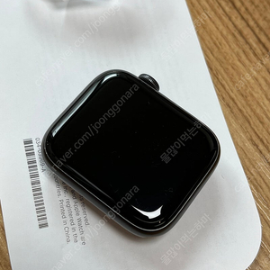 애플 애플워치 se (GPS+셀룰러) 2세대 미드나잇 44mm 케이스 알루미늄