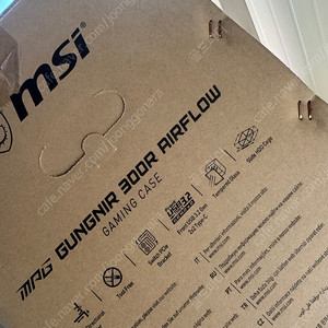MSI MPG 궁니르 300R 에어플로우 새상품 판매