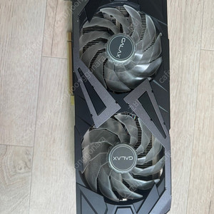 GALAX GeForce RTX 3070 EX BLACK 8GB 팝니다