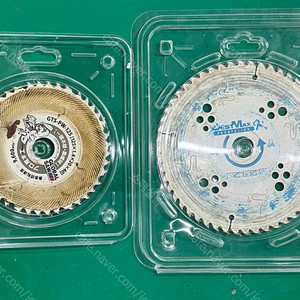 일본산 중고 원형톱날 125mm/165mm(글로벌쏘/팁쏘재팬) 화이트불소코팅