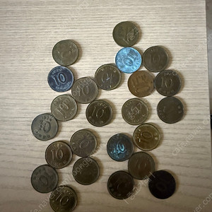 10원짜리 동전 년도별로 있어요