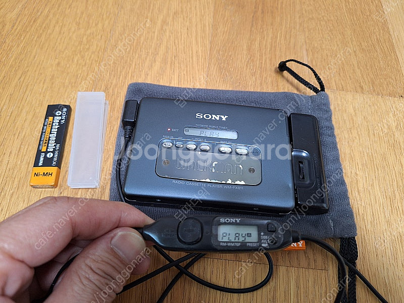 소니 워크맨 카세트플레이어 WM-FX811 블랙 판매--1