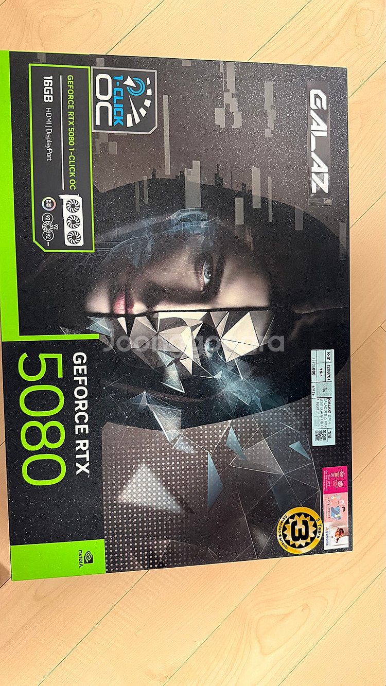 갤럭시 GALAX RTX5080 BLACK OC D7 ...--2