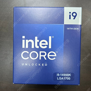 인텔 i9 14900K CPU 국내 정품 미개봉 새제품