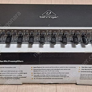 베링거 Behringer UMC1820 8채널 오디오 인터페이스