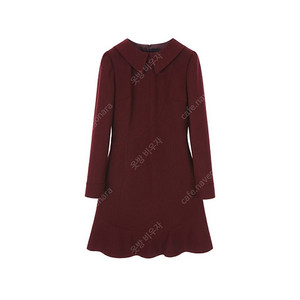[새상품] 올리브데올리브 레드 카라 원피스 55 정가 328,000원