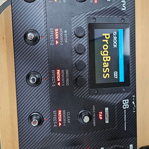 베이스 기타 이펙터 줌 b6 (zoom b6) 멀티 이펙터