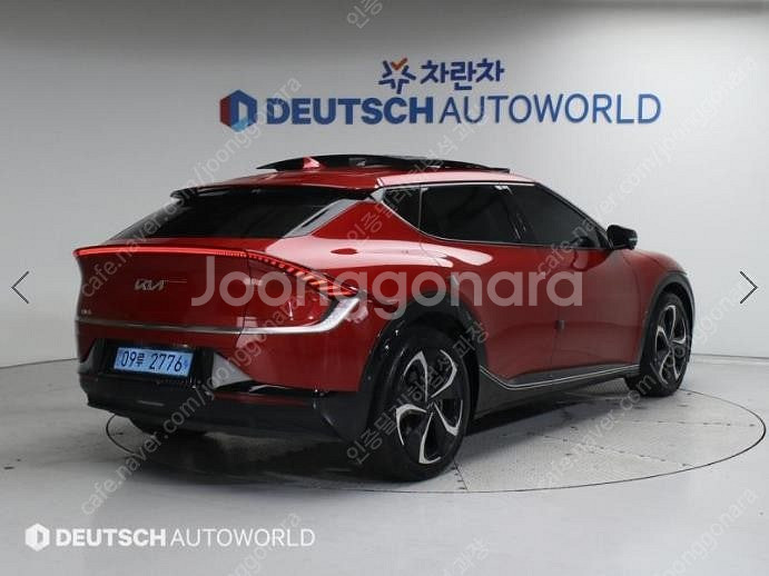 @21년식 EV6 롱 레인지 2WD 어스 전국최저가격전액할부최대72개월저신용할부카드현금고품질--2