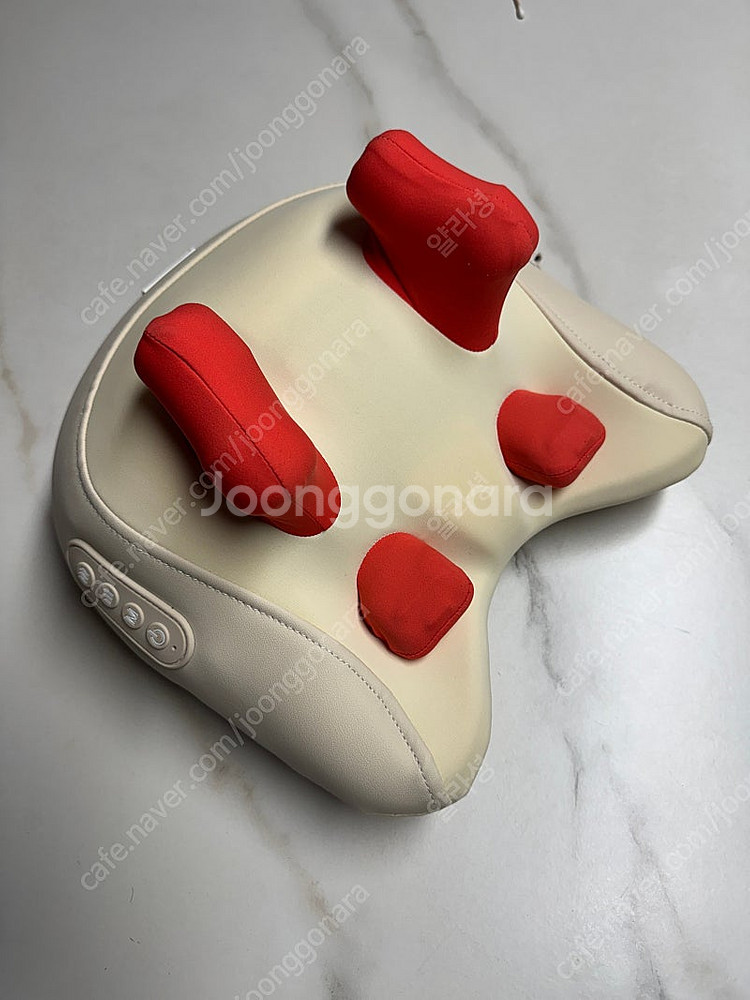 스파알 포터블 목 어깨 승모근 베개 마사지기--1