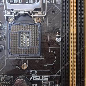 asus b85m-g 고장(소켓핀휨, usb3.0핀휨) 메인보드 팝니다