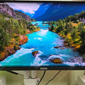 에이건 AGON 276QZD2 QHD OLED 240Hz 게이밍 무결점 모니터 판매합니다@@@