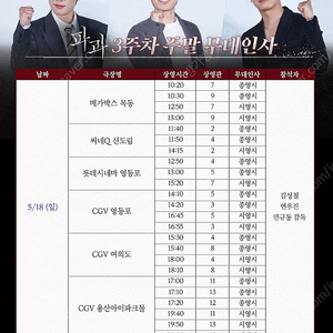파과 5/18 무대인사
