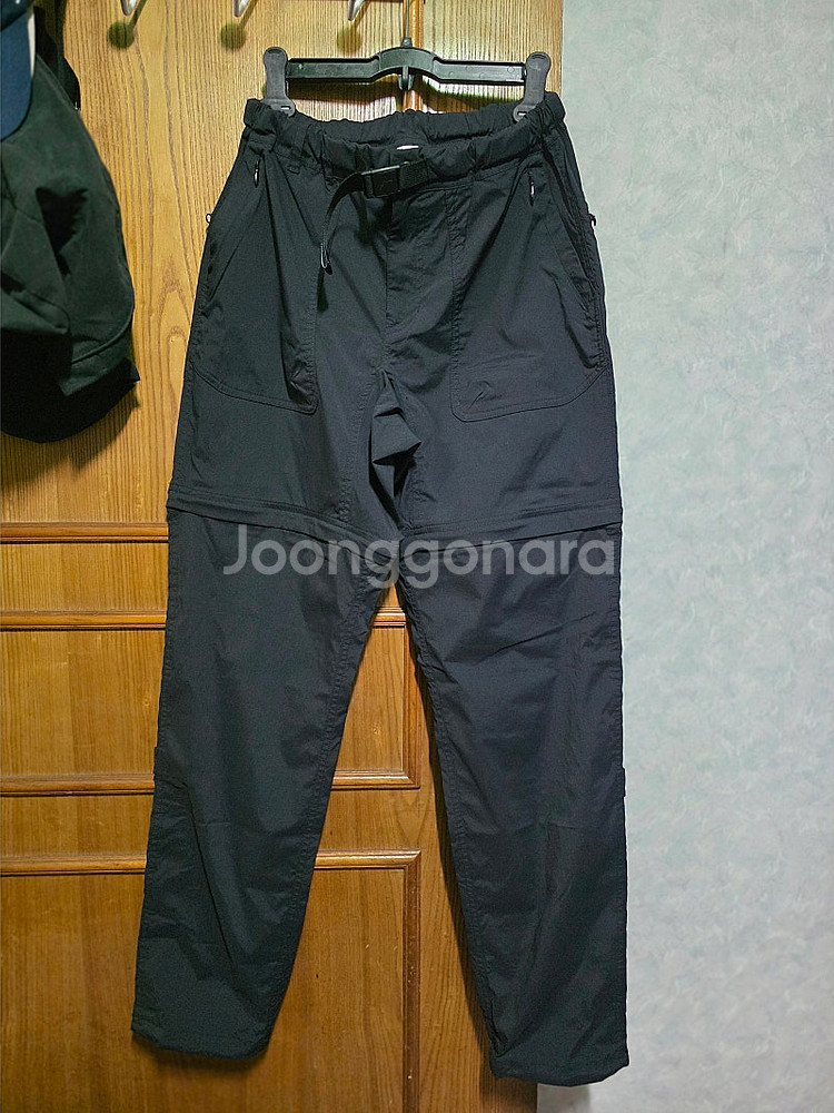 케일 투웨이 팬츠 블랙 S--0
