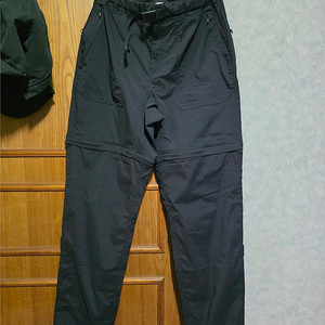케일 투웨이 팬츠 블랙 S