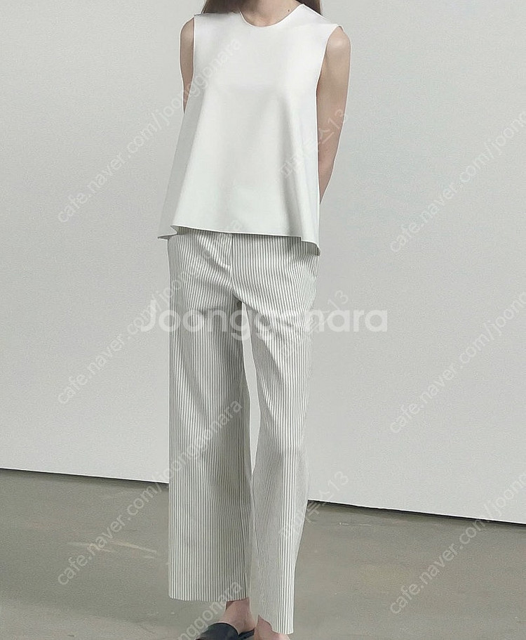 원모어띵 MARA SEERSUCKER PANTS 새옷--4