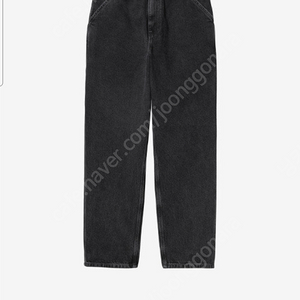 (30)칼하트 싱글니 팬츠 스미스(black stone washed)