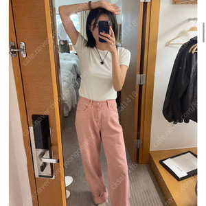 핑크데님 s사이즈