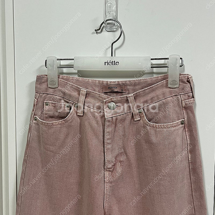 핑크데님 s사이즈--3