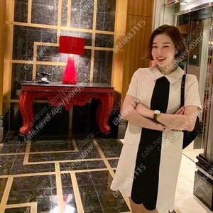 허앤쉬 물결 원피스 (S)