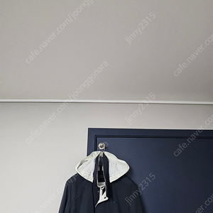 라코스테 남성 배색 후드 바람막이 자켓