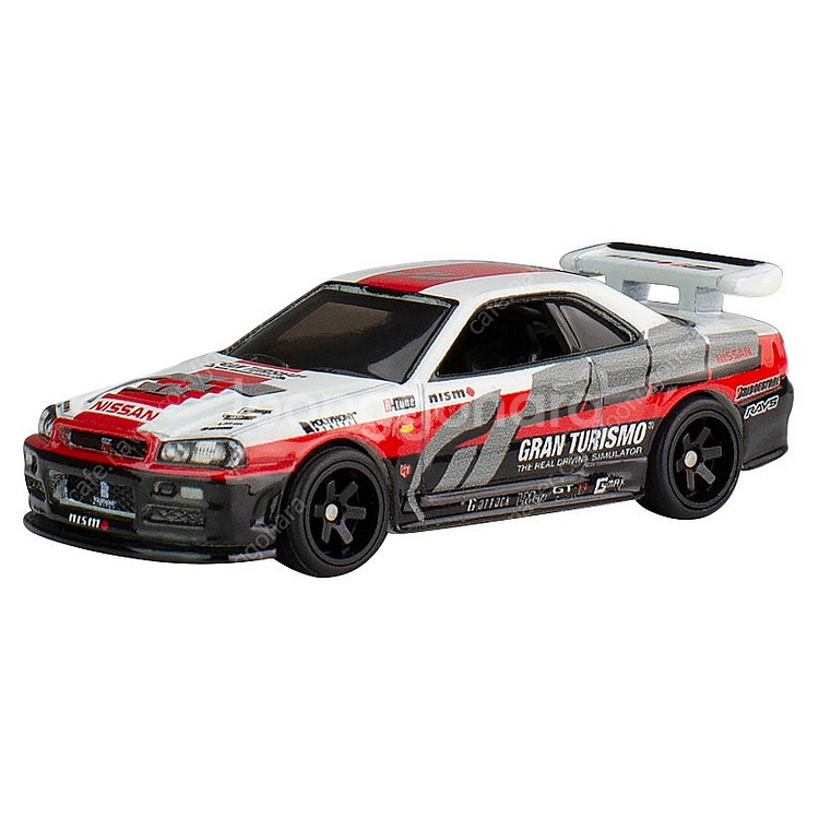 핫휠 프리미엄 닛산 스카이라인 GT-R BNR34 그란...--1