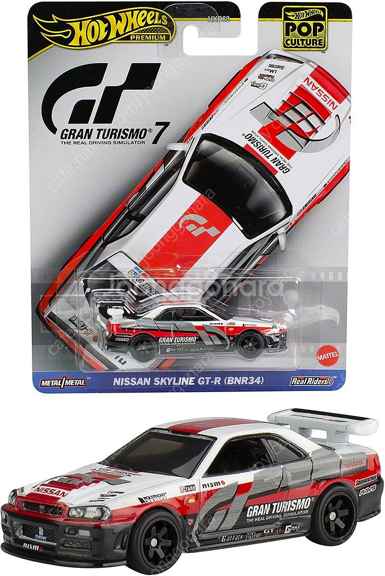 핫휠 프리미엄 닛산 스카이라인 GT-R BNR34 그란...--6