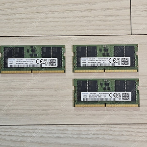 삼성 DDR5 32GB 5600 노트북 메모리 총 3개