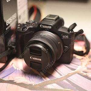 eos r50 18-45 IS STM 킷 팝니다