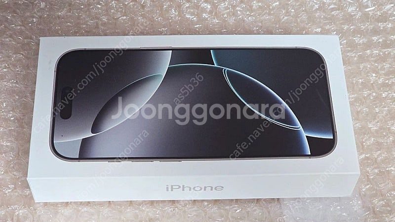 (미개봉) 아이폰 16 프로 256gb 화이트 자급제--0