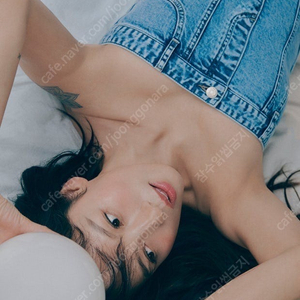 게스 이효리 데님 코르셋 탑 뷔스티에 7.9만