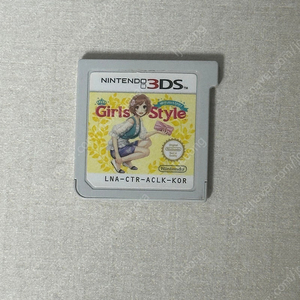 닌텐도3ds 걸스스타일 알칩 팔아요