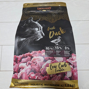고양이 사료 레오나르도 순수생육 오리 1.5kg