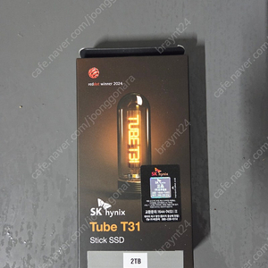 (미개봉, 정품) SK하이닉스 Tube T31 Stick SSD 2TB(외장ssd)