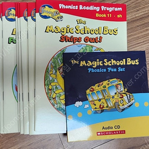 the magic school bus phonics 12권 cd1개 정품
