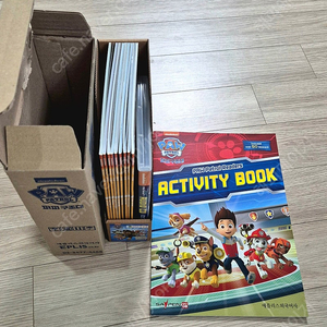 Paw patrol 리더스북 세이펜버젼 9권+CD+워크북