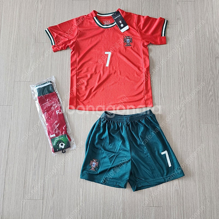 (당일발송) 호날두 포르투갈 키즈 축구 유니폼 새제품--1