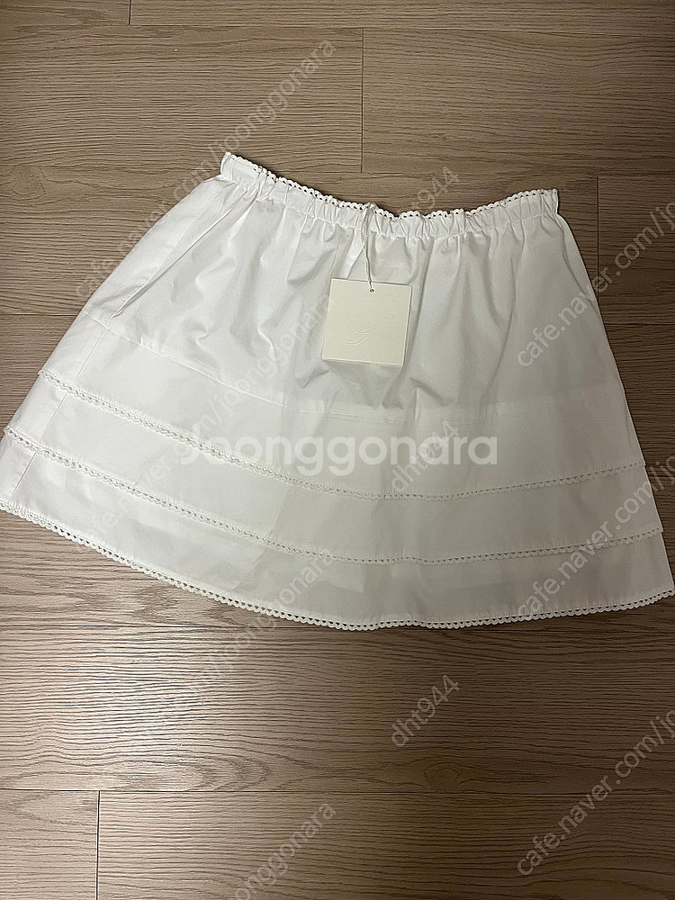 르플레인 아일렛 스커트--0